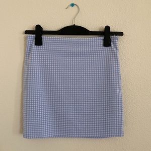forever21 plaid miniskirt